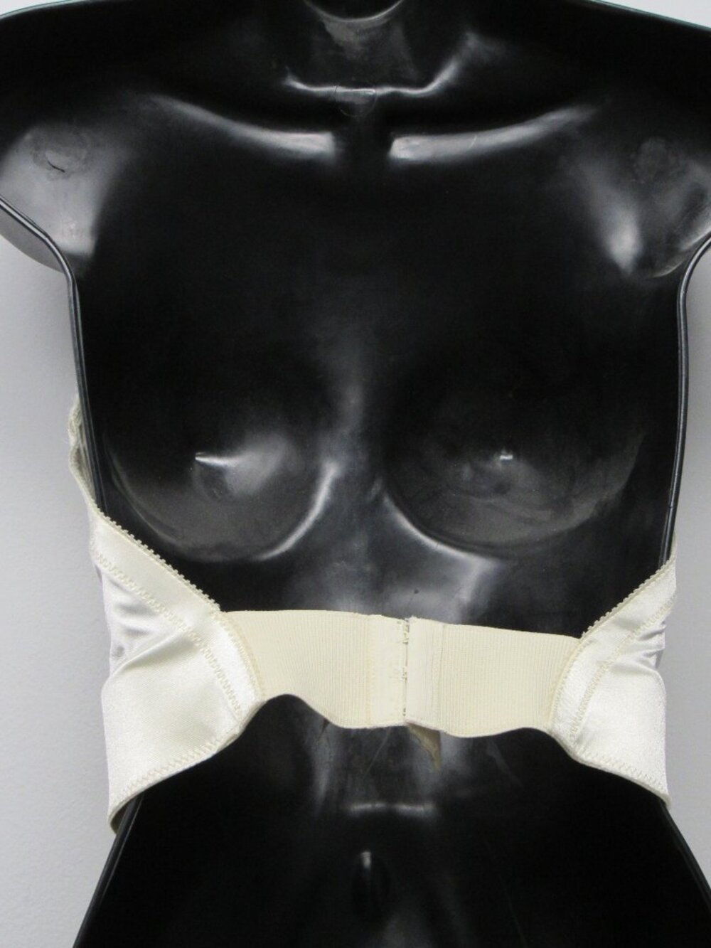 Vintage VICTORIA'S SECRET Ivory Lace Back Closure Unpadded Corset Bustier 36B - Picture 2 of 3